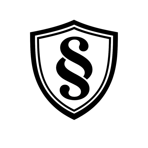 Schild mit Paragraphenzeichen als Hero-Motiv